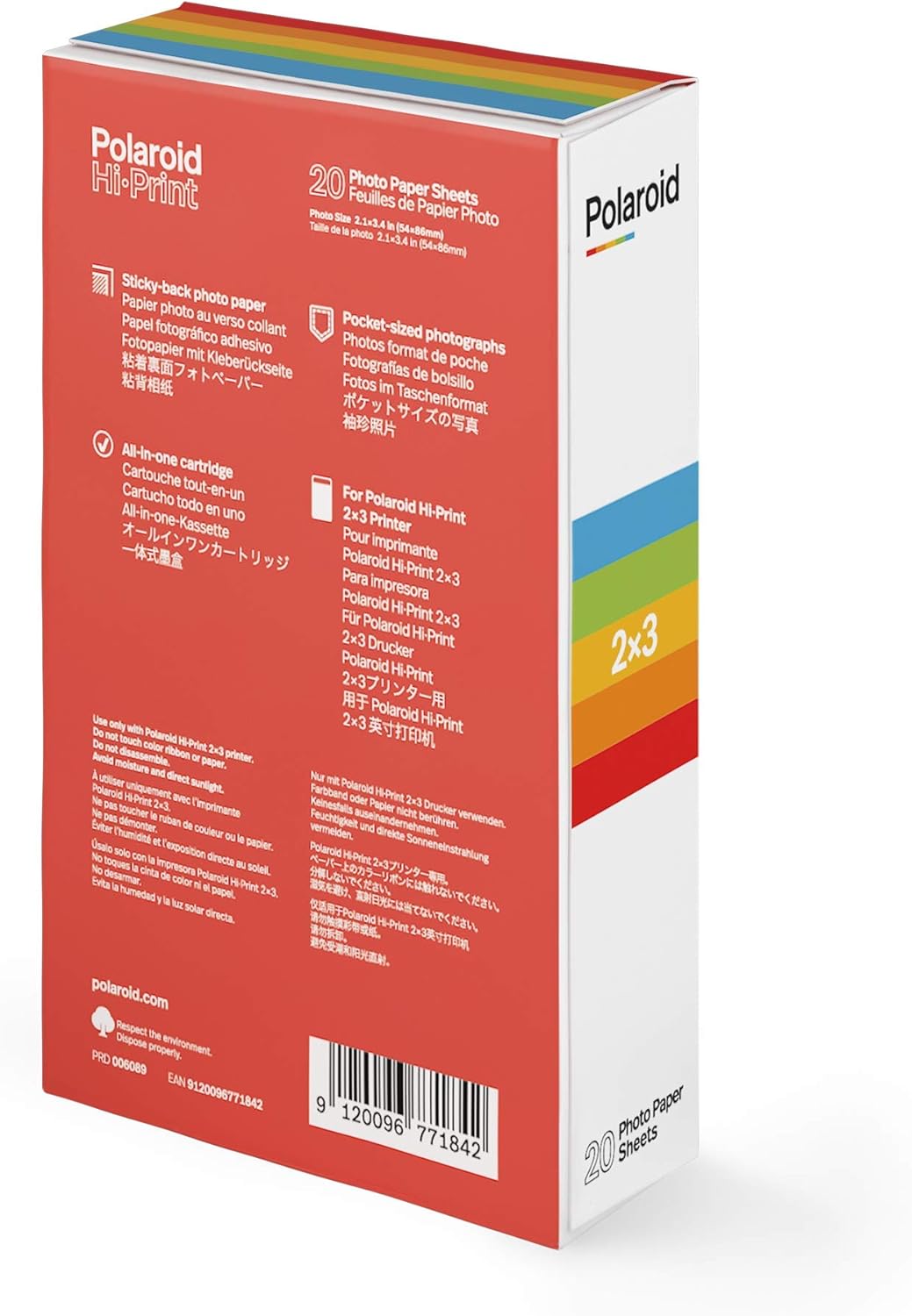 Hi-Print Paper - Triple Pack of 2x3 Paper Cartridge (60 Sheets) - Image 5